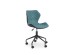 MATRIX children chair, color: black / turquoise DIOMMI V-CH-MATRIX-FOT-TURKUSOWY