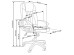 RINO chair color: grey DIOMMI V-CH-RINO-FOT-POPIEL