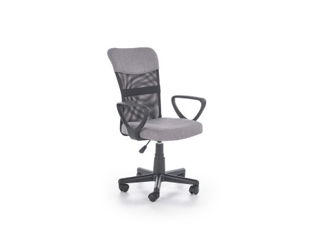 TIMMY o.chair, color: grey / black DIOMMI V-CH-TIMMY-FOT-POPIEL