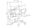 TIMMY o.chair, color: grey / black DIOMMI V-CH-TIMMY-FOT-POPIEL