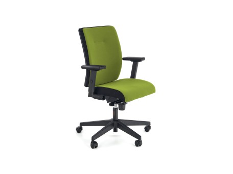 POP office chair, color: black / green DIOMMI V-NS-POP-FOT-ZIELONY