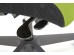 POP office chair, color: black / green DIOMMI V-NS-POP-FOT-ZIELONY