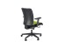 POP office chair, color: black / green DIOMMI V-NS-POP-FOT-ZIELONY