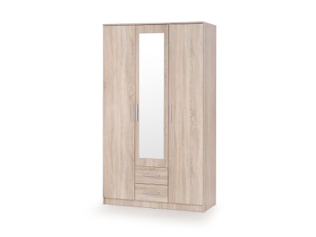LIMA S-3, color: sonoma oak / mirror DIOMMI V-PL-LIMA-S3-SONOMA/LUSTRO