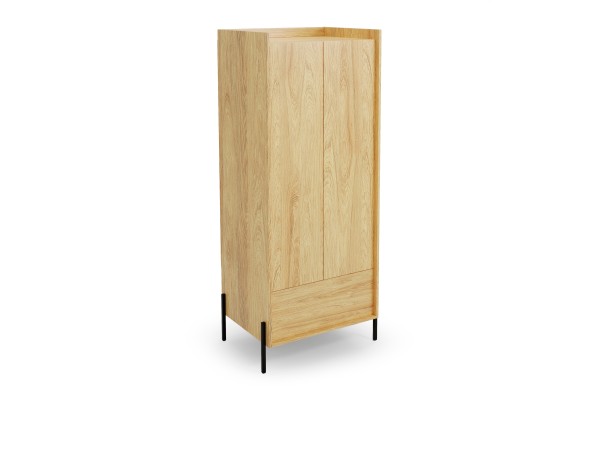 MOBIUS cabinet 2D color: hikora oak/hikora oak DIOMMI V-PL-MOBIUS-SZAFA_2D-HIKORA