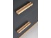 SERGIO XL, desk, anthracite matt - wotan oak
