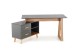 SERGIO XL, desk, anthracite matt - wotan oak