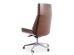 Καρέκλα γραφείου MARYLAND οικολογικό δέρμα μαύρο 110x44-53x57x49 DIOMMI 80-333