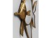 Διακοσμητικό Τοίχου Καθρέφτης Ψάρι Χρυσό 24x3x38,5 εκ. - Χρυσό