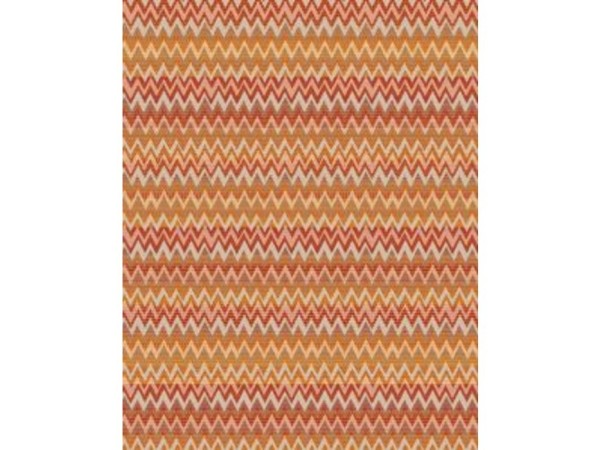 Χαλί Zigzag Εξωτερικού Χώρου Πορτοκαλί 230x160x0,3 εκ. - Κόκκινο