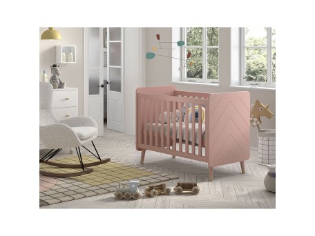 Billy Βρεφική κούνια -Ροζ