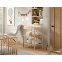 Dino Βρεφική Αλλαξιέρα με 2 ράφια - Φυσικό Dino Βρεφική Αλλαξιέρα με 2 ράφια - Φυσικό