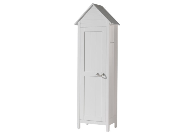 Ντουλάπα σπιτάκι ξύλινη 1 φύλλο Lewis