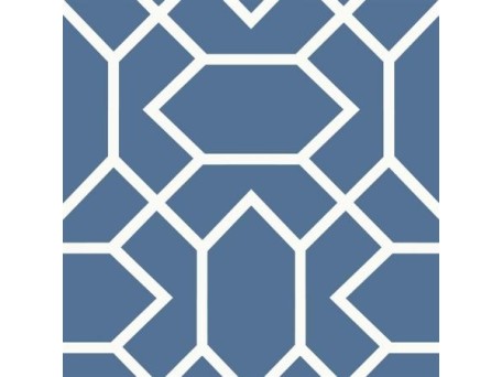 Αυτοκόλλητη Ταπετσαρία Blue Modern Geometric Peel KAL.RMK9066