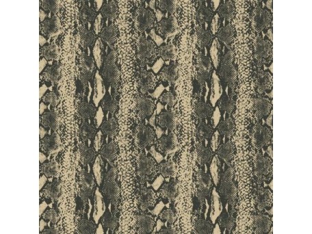 Αυτοκόλλητη Ταπετσαρία Snake Skin Gold/Black Peel KAL.RMK10691     