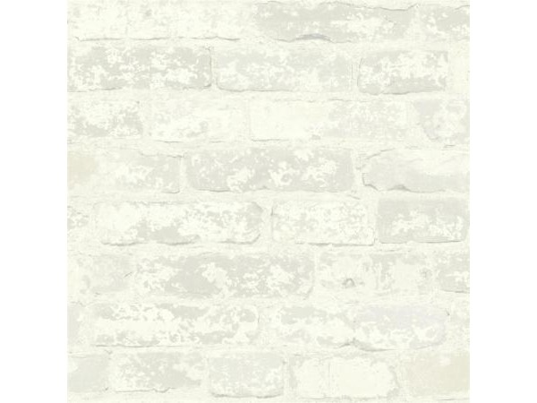 Αυτοκόλλητη Ταπετσαρία Stuccoed White Brick Peel KAL.RMK9038