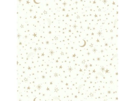 Αυτοκόλλητη Ταπετσαρία Twinkle Little Star Gold Peel KAL.RMK10850