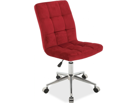 Καρέκλα Γραφείου 020 κόκκινη βελούδο