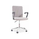 Καρέκλα  Γραφείου dolar βελούδο γκρι