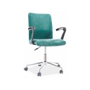 Καρέκλα  Γραφείου dolar βελούδο πράσινο 