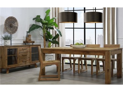  Τραπεζαρία ξύλινη 180