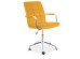 Καρέκλα  Γραφείου 022 βελούδο Κίτρινη