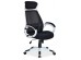 Καρέκλα γραφείου  Q-409 Άσπρη-Μαύρη