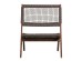 ΚΑΡΕΚΛΑ MESH ΠΤΥΣΣΟΜΕΝΗ ΚΑΦΕ ANTIQUE ΚΑΡΥΔΙ 78x60x72.5