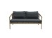 ΣΑΛΟΝΙ MADERA SET 1+2+1 ΦΥΣΙΚΟ ΓΚΡΙ