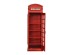 ΒΙΒΛΙΟΘΗΚΗ ΨΗΛΗ ΚΟΚΚΙΝΟ LONDON CALLING 64x40x180