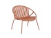 ΠΟΛΥΘΡΟΝΑ NADIN SET 2ΤΕΜ TERRACOTTA 80x61.5x73