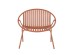 ΠΟΛΥΘΡΟΝΑ NADIN SET 2ΤΕΜ TERRACOTTA 80x61.5x73