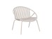 ΠΟΛΥΘΡΟΝΑ NADIN SET 2ΤΕΜ OFF WHITE 80x61.5x73