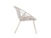 ΠΟΛΥΘΡΟΝΑ NADIN SET 2ΤΕΜ OFF WHITE 80x61.5x73