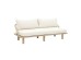 ΚΑΝΑΠΕΣ ΚΡΕΒΑΤΙ SIESTA ΦΥΣΙΚΟ CREAM 180x80x59