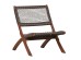 ΚΑΡΕΚΛΑ MESH ΠΤΥΣΣΟΜΕΝΗ ΚΑΦΕ ANTIQUE ΚΑΡΥΔΙ 78x60x72.5
