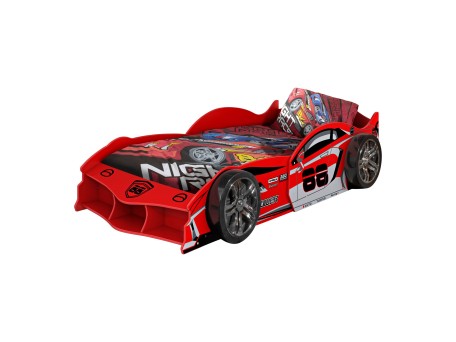 Παιδικό Κρεβάτι  Max Car Κόκκινο Παιδικό Κρεβάτι  Max Car Κόκκινο