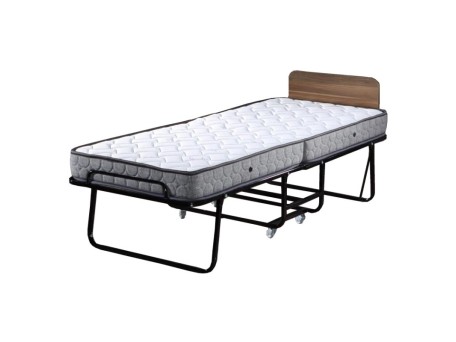 Ράντζο σπαστό κρεβάτι βαρέως τύπου με στρώμα 80x190x14εκ