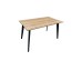 ΤΡΑΠΕΖΙ GRIF ΦΥΣΙΚΟ 140x80x75