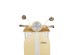 ΤΡΑΠΕΖΙ  ΒΟΗΘΗΤΙΚΟ MINI VESPA ΜΕ ΡΑΦΙΑ CREAM ΛΕΥΚΟ ΦΥΣΙΚΟ 61x45x88