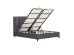 ΚΡΕΒΑΤΙ ΜΕ ΑΠΟΘΗΚΕΥΤΙΚΟ ΧΩΡΟ PIANO (ΓΙΑ ΣΤΡΩΜΑ 160x200cm) ΓΚΡΙ