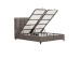 ΚΡΕΒΑΤΙ ΜΕ ΑΠΟΘΗΚΕΥΤΙΚΟ ΧΩΡΟ PIANO (ΓΙΑ ΣΤΡΩΜΑ 160x200cm) MUSHROOM