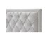 ΚΡΕΒΑΤΙ NOBLE (ΓΙΑ ΣΤΡΩΜΑ 160x200cm) ΓΚΡΙ ΑΝΟΙΧΤΟ 216.5x165x122