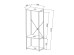 ΝΤΟΥΛΑΠΑ OPEN 60 SONOMA ΜΑΥΡΟ 60x40x167