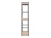 ΝΤΟΥΛΑΠΑ XENIA 1 SONOMA ΜΑΥΡΟ 60x40x200