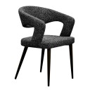 ΚΑΡΕΚΛΑ ΠΟΛΥΘΡΟΝΑ CAPRICE ΜΑΥΡΟ ΓΚΡΙ 53.5x57x80.5