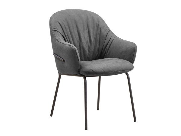 ΚΑΡΕΚΛΑ ΠΟΛΥΘΡΟΝΑ TOSCA ΓΚΡΙ 62x63x90.5