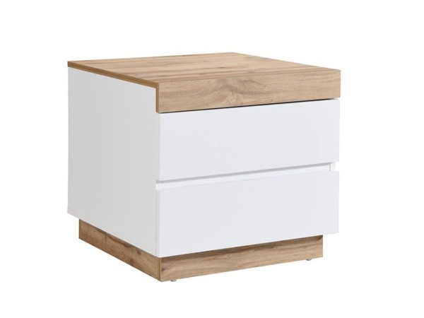 ΚΟΜΟΔΙΝΟ CASA 2ΣΥΡΤΑΡΙΑ ΛΕΥΚΟ ΦΥΣΙΚΟ 50x50x50