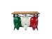 ΚΟΝΣΟΛΑ VESPA ΜΑΥΡΟ ΑΣΗΜΙ ΦΥΣΙΚΟ 138x52x100