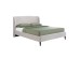 ΚΡΕΒΑΤΙ TEDDY (ΓΙΑ ΣΤΡΩΜΑ 160x200cm) ΓΚΡΙ ΑΝΟΙΧΤΟ 221x171.5x111